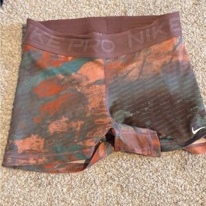 Nike Pro Earth Tone Shorts